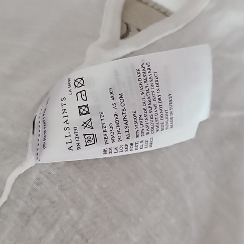 All Saints Ines Key Tee - Picture 15 of 16